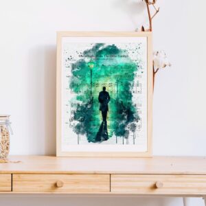 The Great Gatsby Musical Poster Wall Art