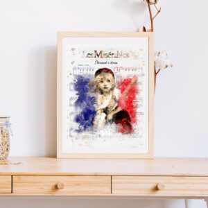 Les Miserables Musical Poster Wall Art