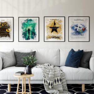 Phantom of the Opera poster musical print