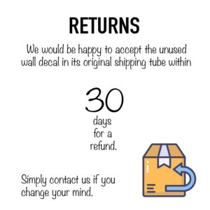 football number personalized wall decal — lifestyle room view