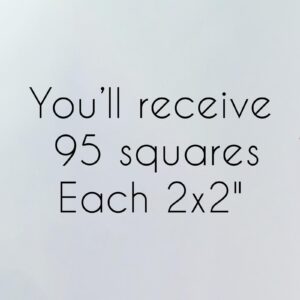 pixel block square minecraft inspired gamer wall decal — full view